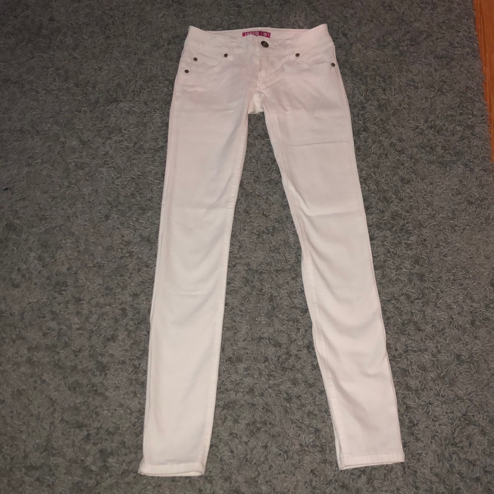 White jeans